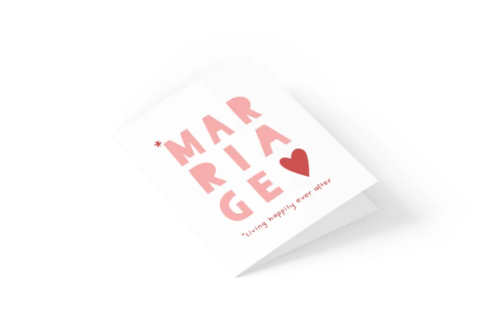 Kartka okolicznościowa - Eökke - Marriage