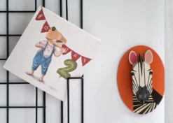 Kartka okolicznościowa - Hi Little - Drugie urodziny