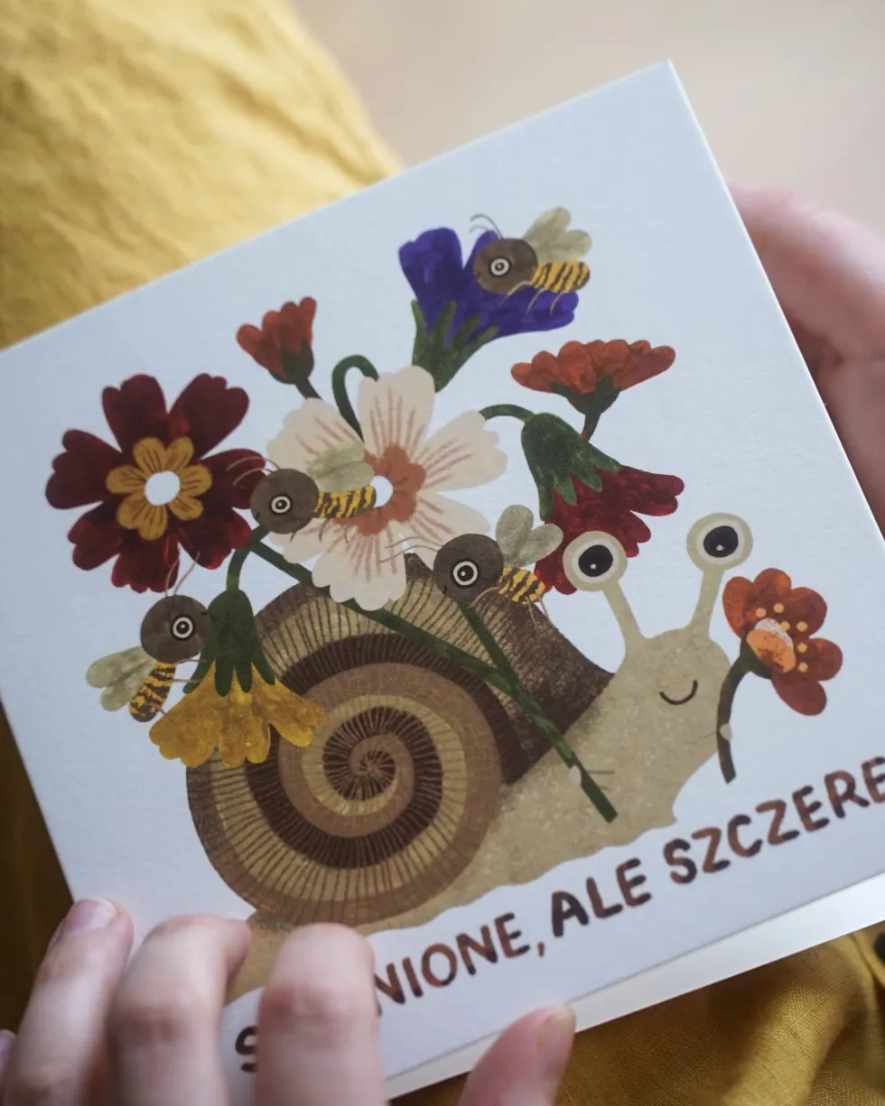 Kartka okolicznościowa - Hi Little - Spóźnione, ale szczere