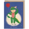 Kartka okolicznościowa 12 x 17 cm - Cudowianki - Urodzinowy Dino