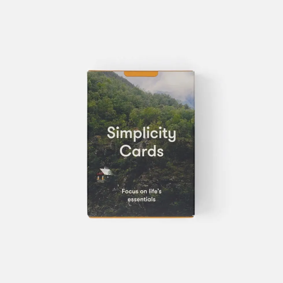 Karty do do samorozwoju Simplicity - The School of Life - 52 szt.