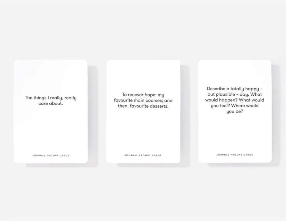 Karty do journalingu Journal Prompt - The School of Life - 52 szt.