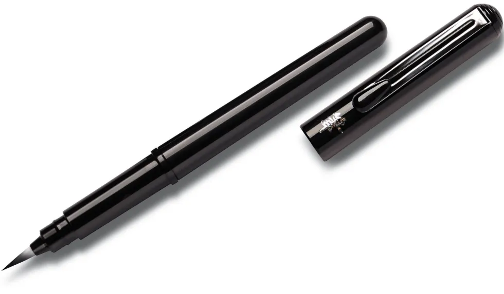 Kieszonkowe pióro Brush Pen - Pentel - czarne