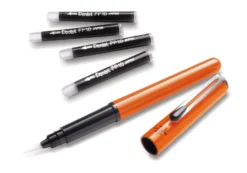 Kieszonkowe pióro Brush Pen - Pentel - pomarańczowe