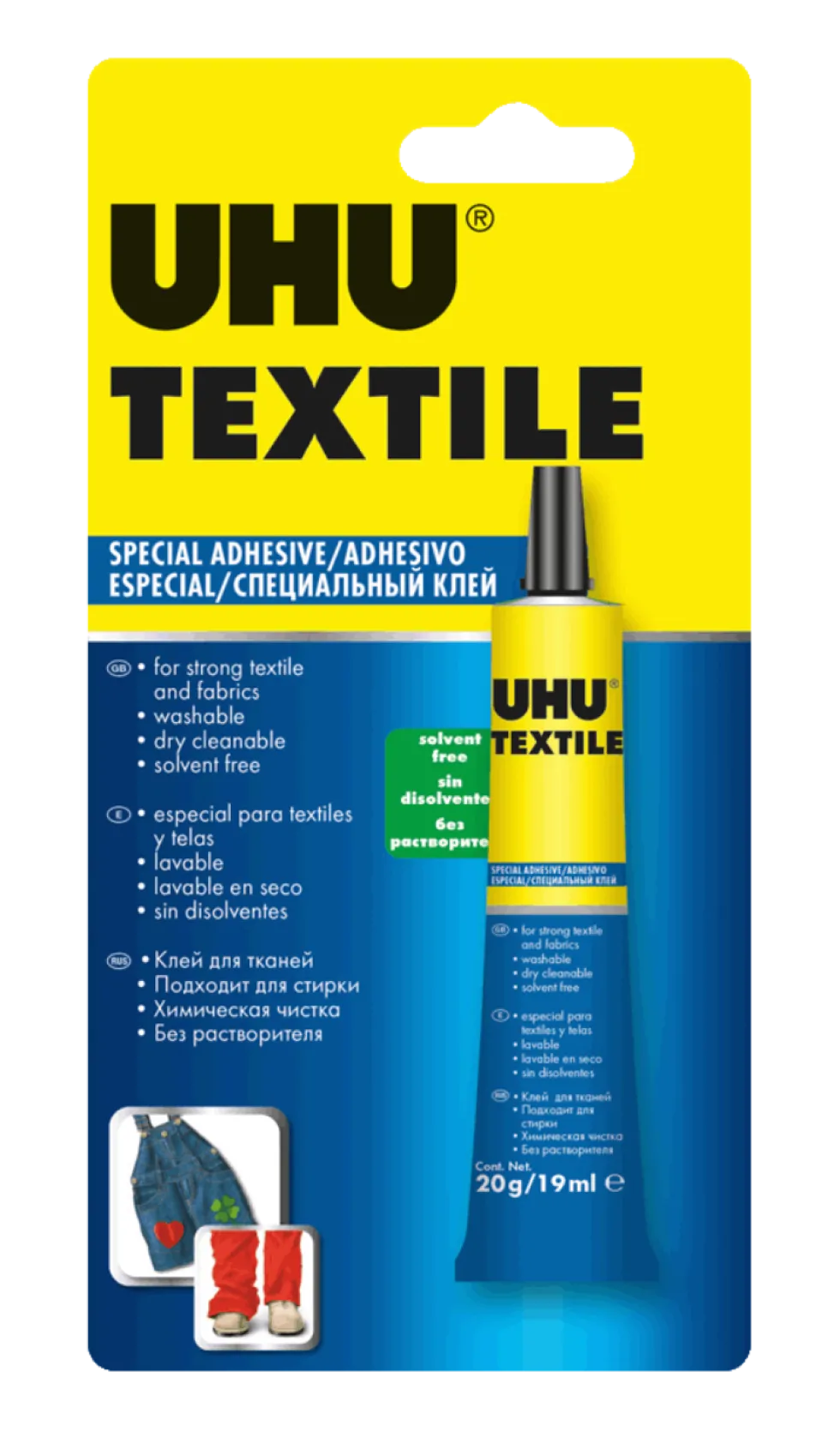 Klej do tekstyliów Textile - UHU - 19 ml