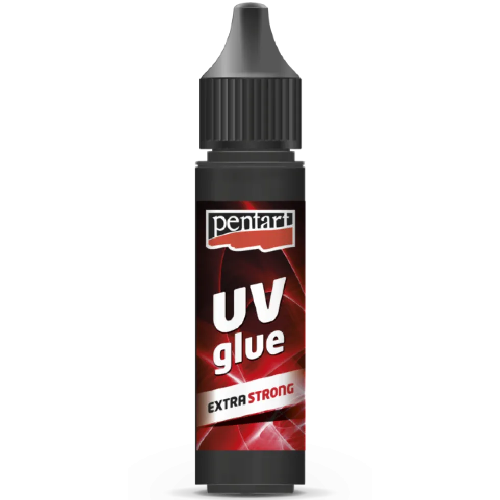 Klej żywiczny UV Extra Strong - Pentart - przeźroczysty, 20 ml