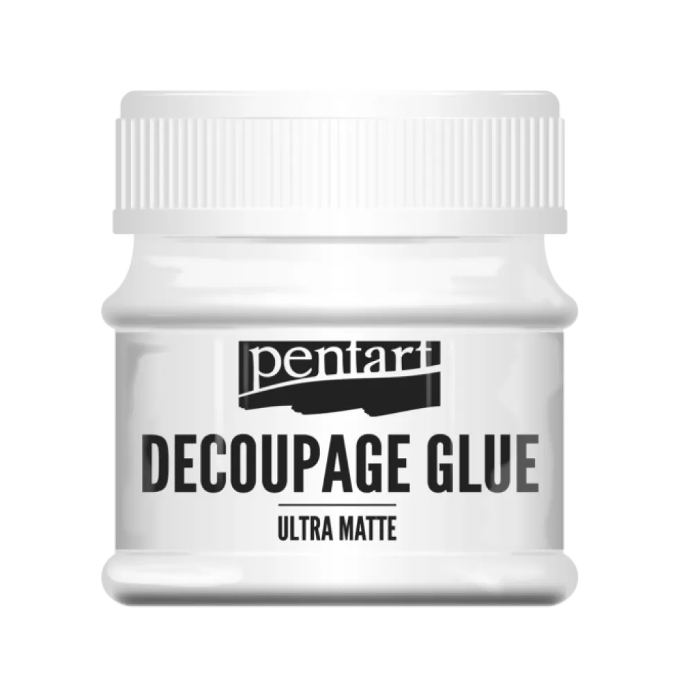 Klej z werniksem do decoupage - Pentart - ultra matt, 50 ml