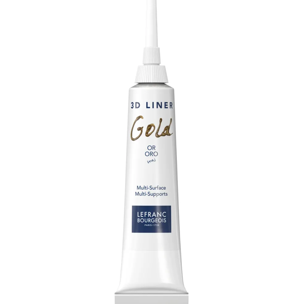 Konturówka 3D Liner - Lefranc & Bourgeois - Gold, 20 ml