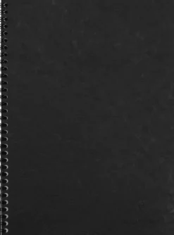 Kołonotatnik w kratkę Age Bag A4 - Clairefontaine - Black 90 g 100 stron