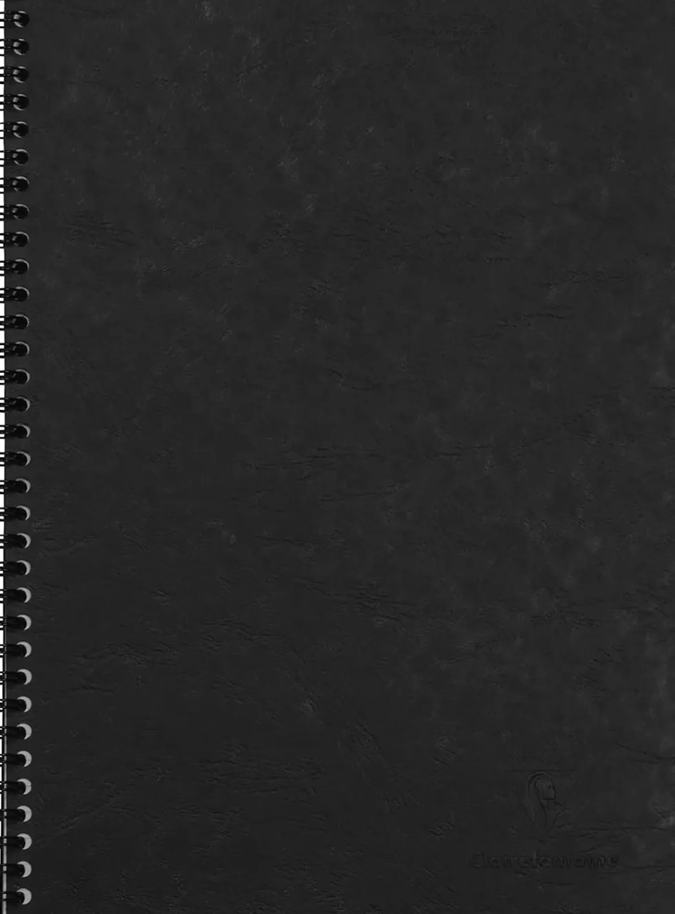 Kołonotatnik w kratkę Age Bag A4 - Clairefontaine - Black 90 g 100 stron