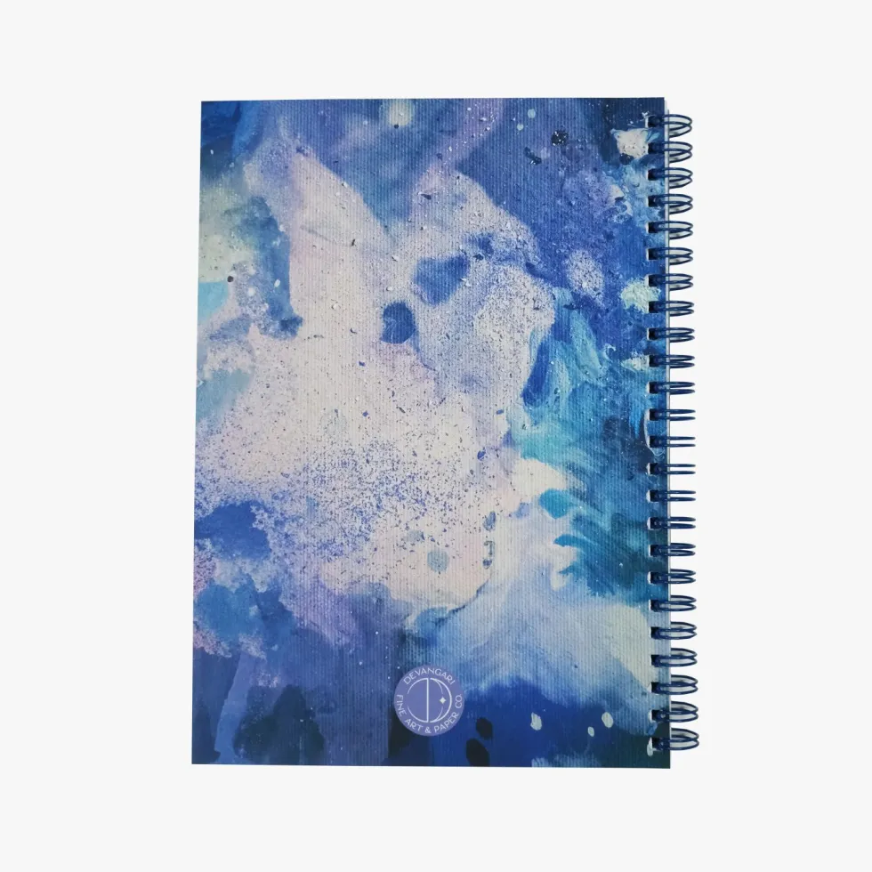 Kołozeszyt Arctic Symphony A5 - Devangari - w kropki, miękka okładka, 120 g/m2