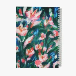 Kołozeszyt w kropki Spring Flowers B5 - Devangari - miękka okładka, 120 g/m2