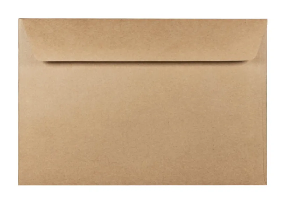 Koperta ekologiczna 100g - C6 Eko Kraft brązowa