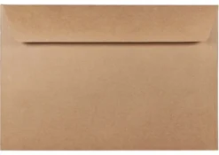 Koperta ekologiczna 100g - C5 Eko Kraft brązowa