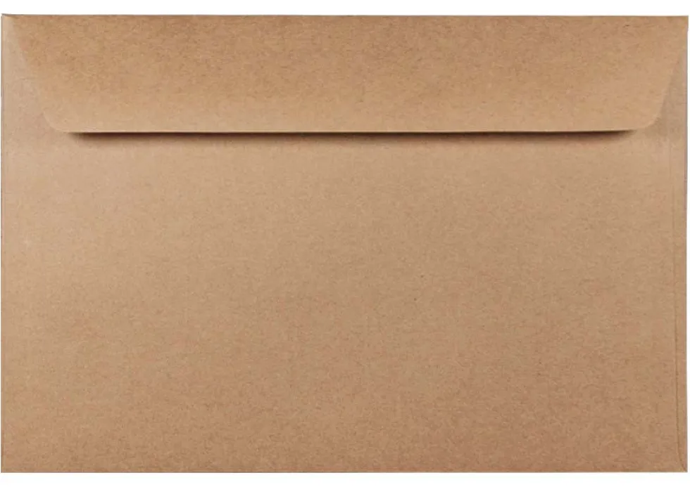 Koperta ekologiczna 100g - C5 Eko Kraft brązowa