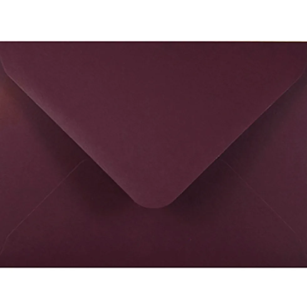 Koperta Keaykolour 120g - B6 Port Wine ciemnobordowa