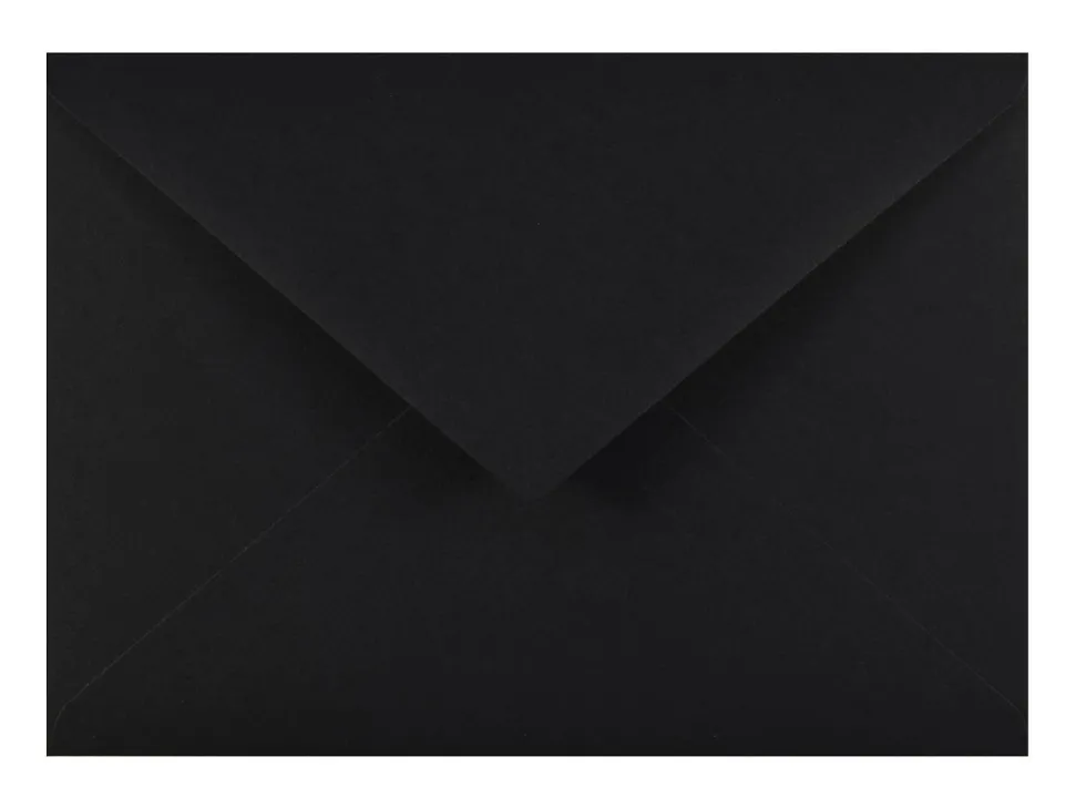 Koperta Keaykolour 120g - C6 Deep Black czarna