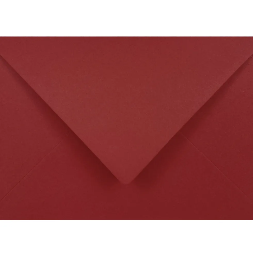 Koperta Keaykolour 120g - C5 Guardsman Red bordowa