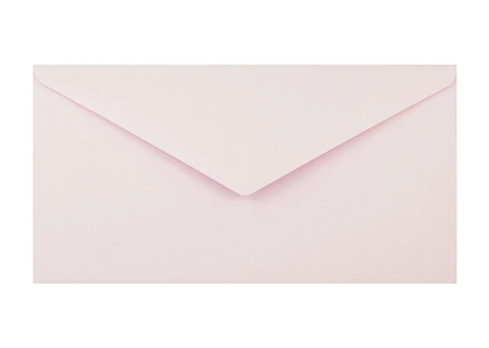 Koperta Keaykolour 120g - DL Pastel Pink jasnoróżowa