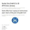 Koperta Koehler Eco 120 g - Koehler - C6 Black Lava czarny