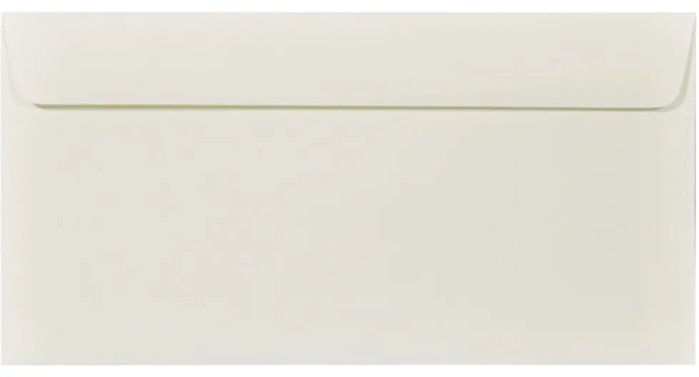 Koperta Lessebo 100g - DL, kremowa
