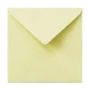 Koperta Olin 120g - 14 x 14 cm, kremowa