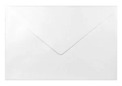 Koperta perłowa Sirio Pearl 125g - C6 Ice White śnieżnobiała