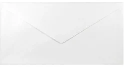 Koperta perłowa Sirio Pearl 110g - DL Ice White śnieżnobiała