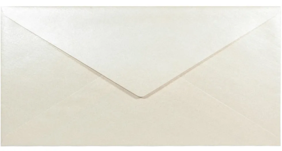Koperta perłowa Sirio Pearl 125g - DL Oyster Shell kremowa