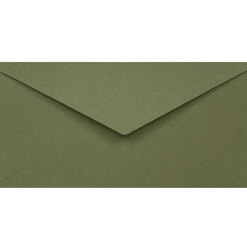 Koperta Tintoretto Ceylon 140g - DL, Wasabi, oliwkowa