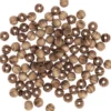 Koraliki drewniane kulki - DpCraft - sosnowe jasne, 1 cm, 100 szt.