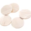 Koraliki drewniane monety - DpCraft - naturalne, 5 cm, 5 szt.