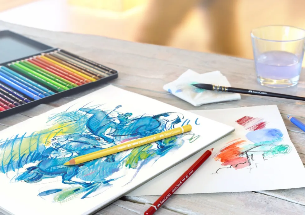 Kredka akwarelowa A. Dürer - Faber-Castell - 225, Dark Red