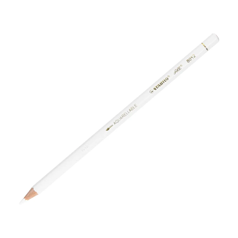 Kredka akwarelowa Aquarellable ALL - Stabilo - 8052, biała
