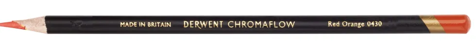 Kredka Chromaflow - Derwent - 0430, Red Orange