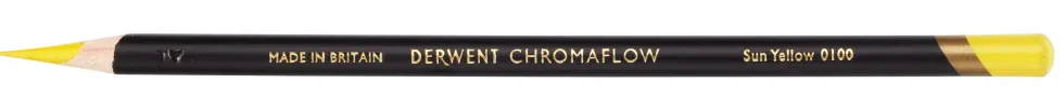 Kredka Chromaflow - Derwent - 0100, Sun Yellow