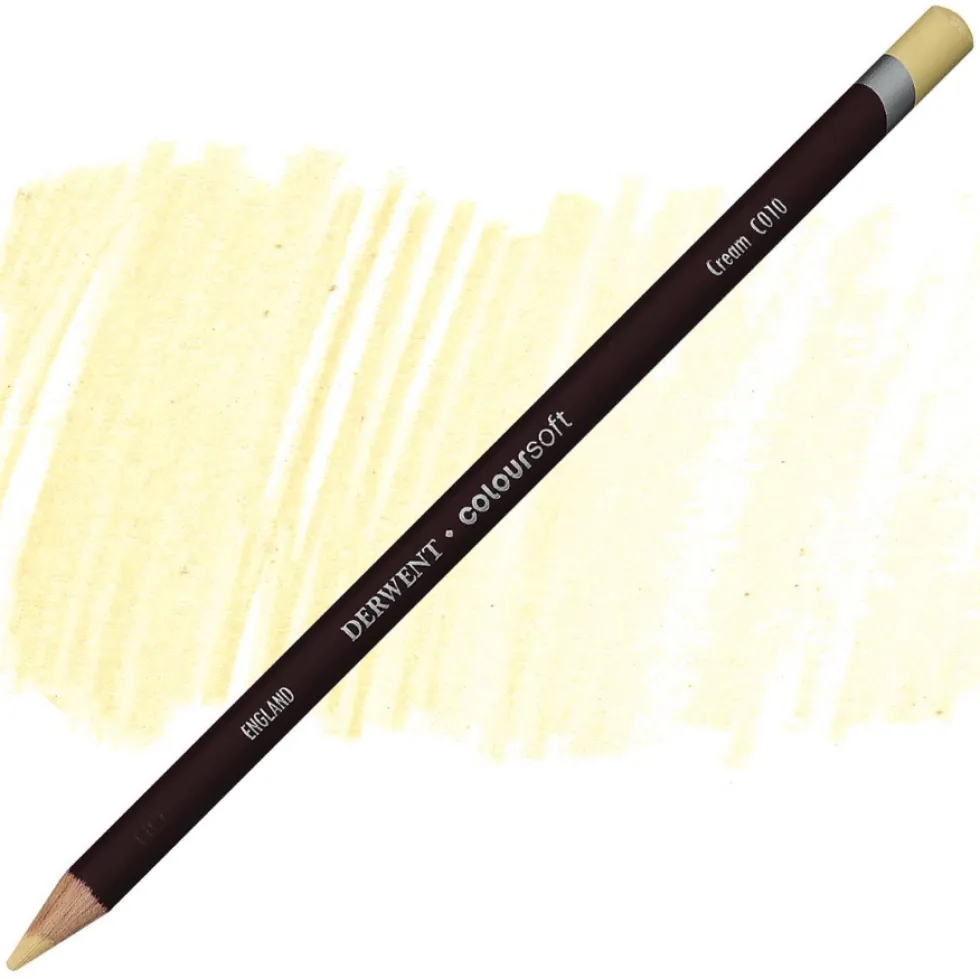 Kredka Coloursoft - Derwent - C010, Cream