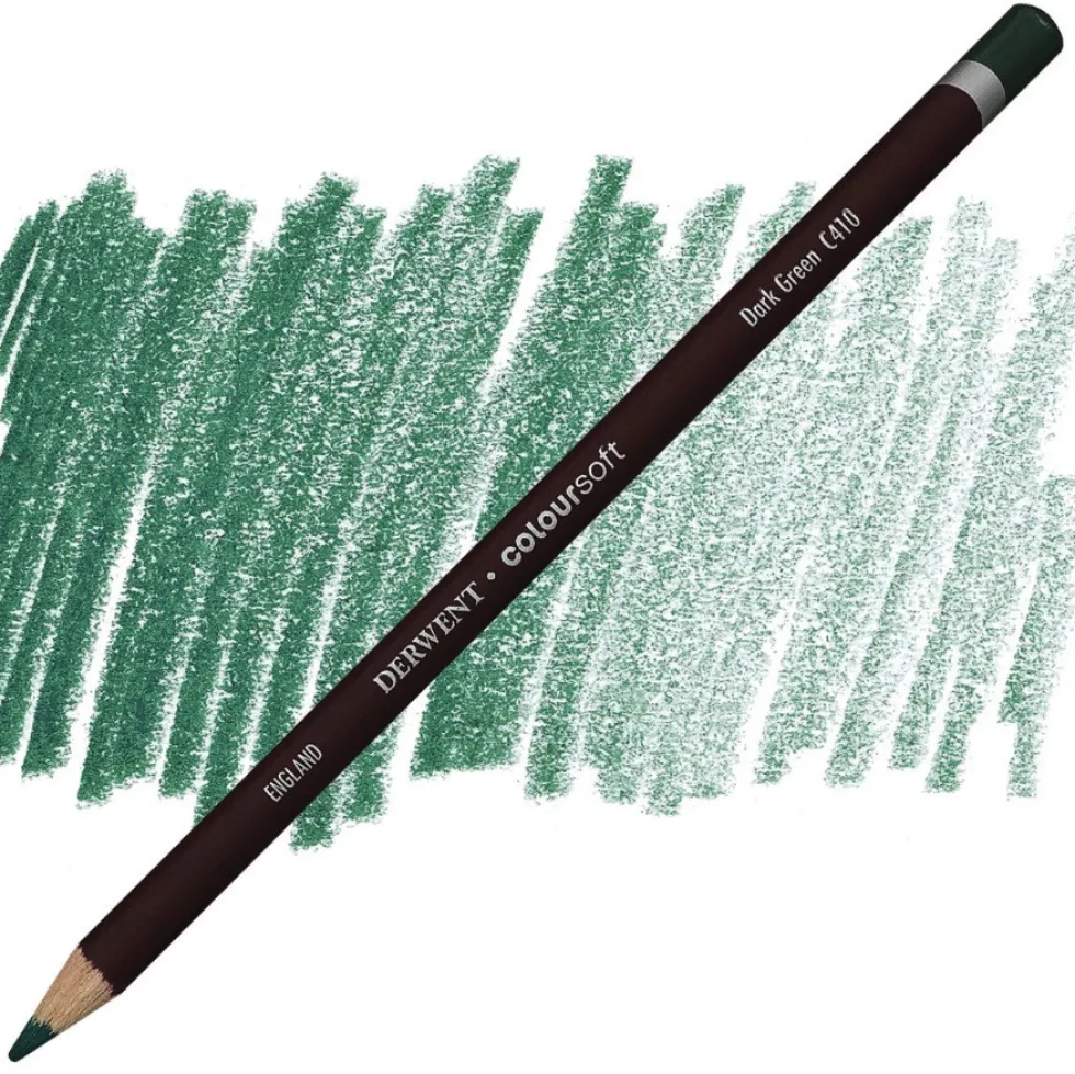Kredka Coloursoft - Derwent - C410, Dark Green