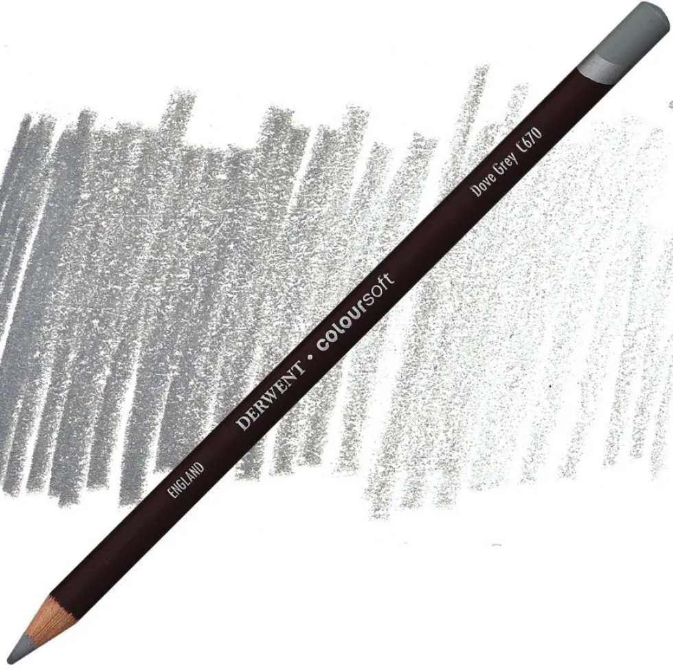 Kredka Coloursoft - Derwent - C670, Dove Grey