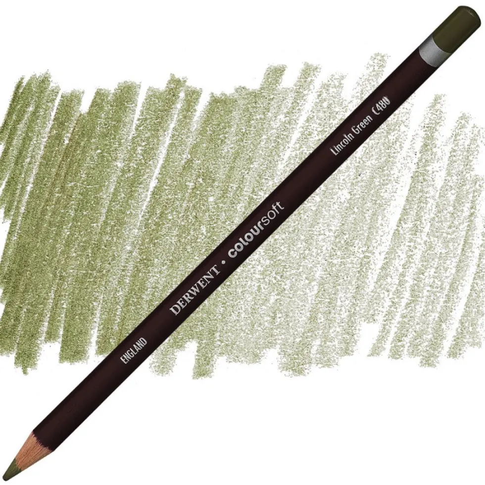 Kredka Coloursoft - Derwent - C480, Lincoln Green