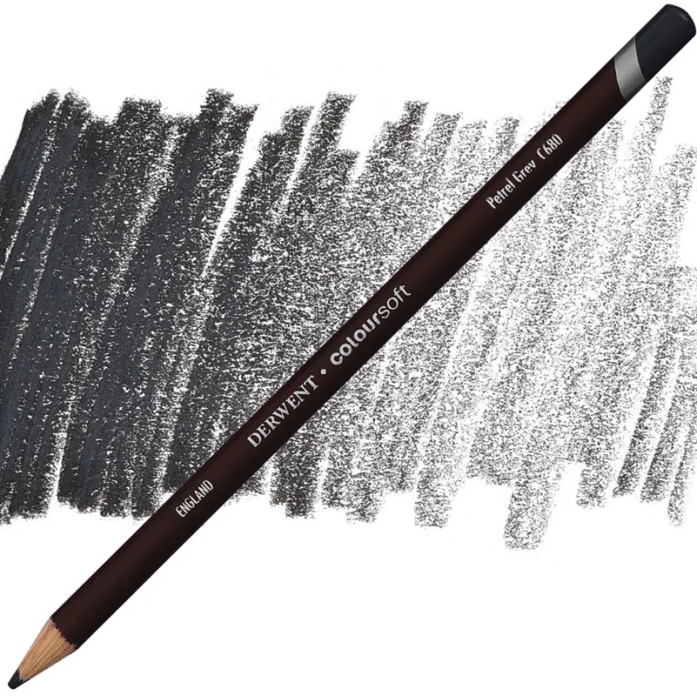 Kredka Coloursoft - Derwent - C680, Petrel Grey