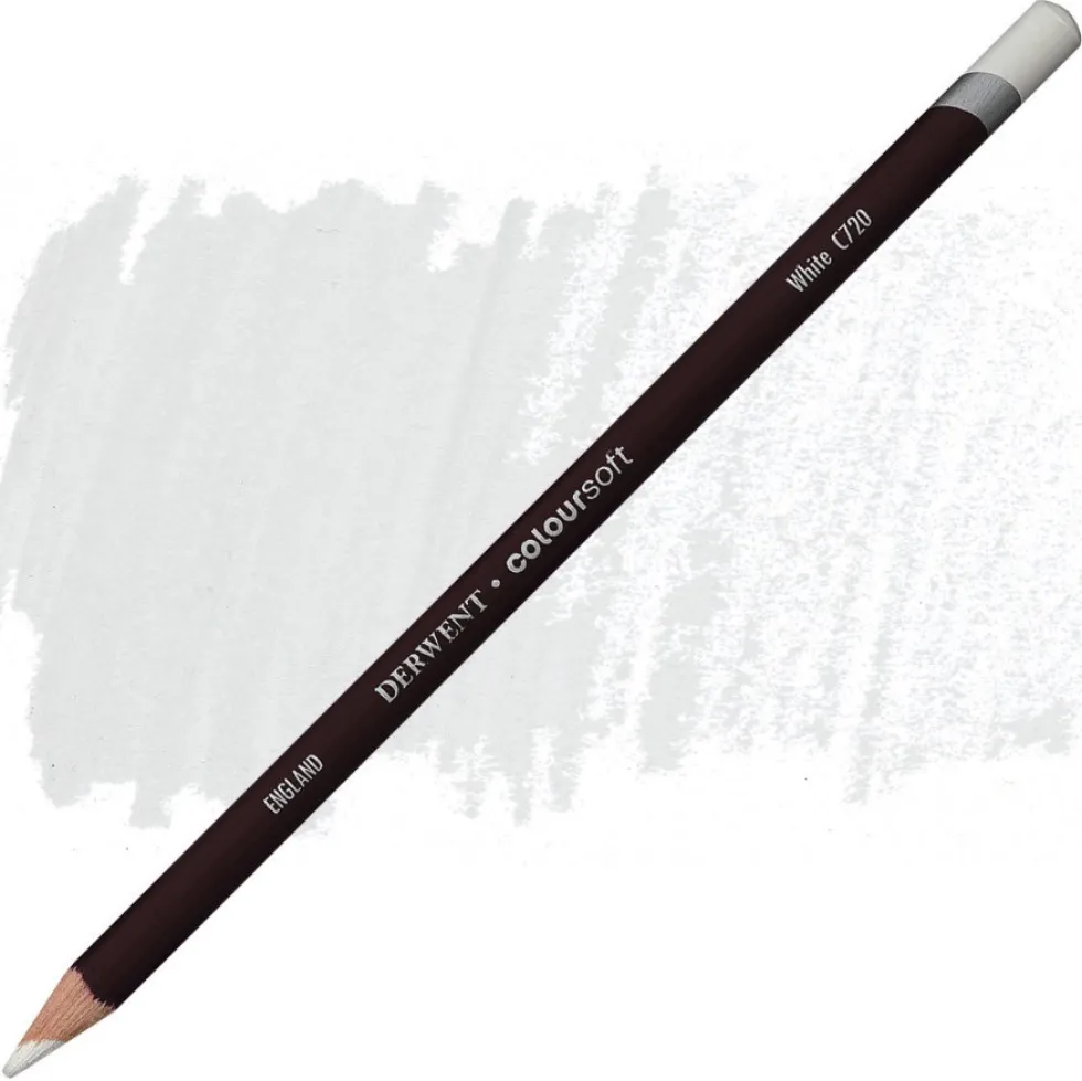 Kredka Coloursoft - Derwent - C720, White