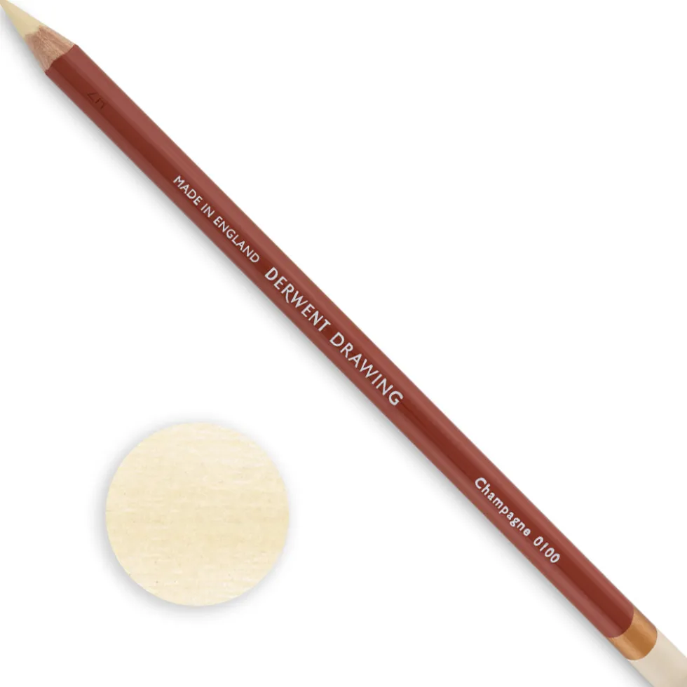 Kredka Drawing - Derwent - 0100 Champagne
