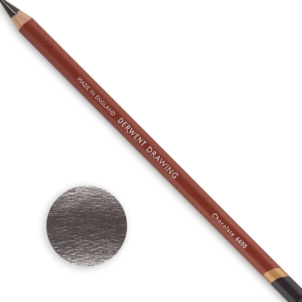 Kredka Drawing - Derwent - 6600 Chololate