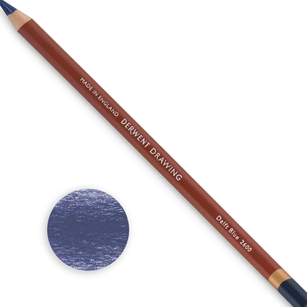Kredka Drawing - Derwent - 2600 Delft Blue
