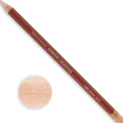 Kredka Drawing - Derwent - 1610 Light Sienna
