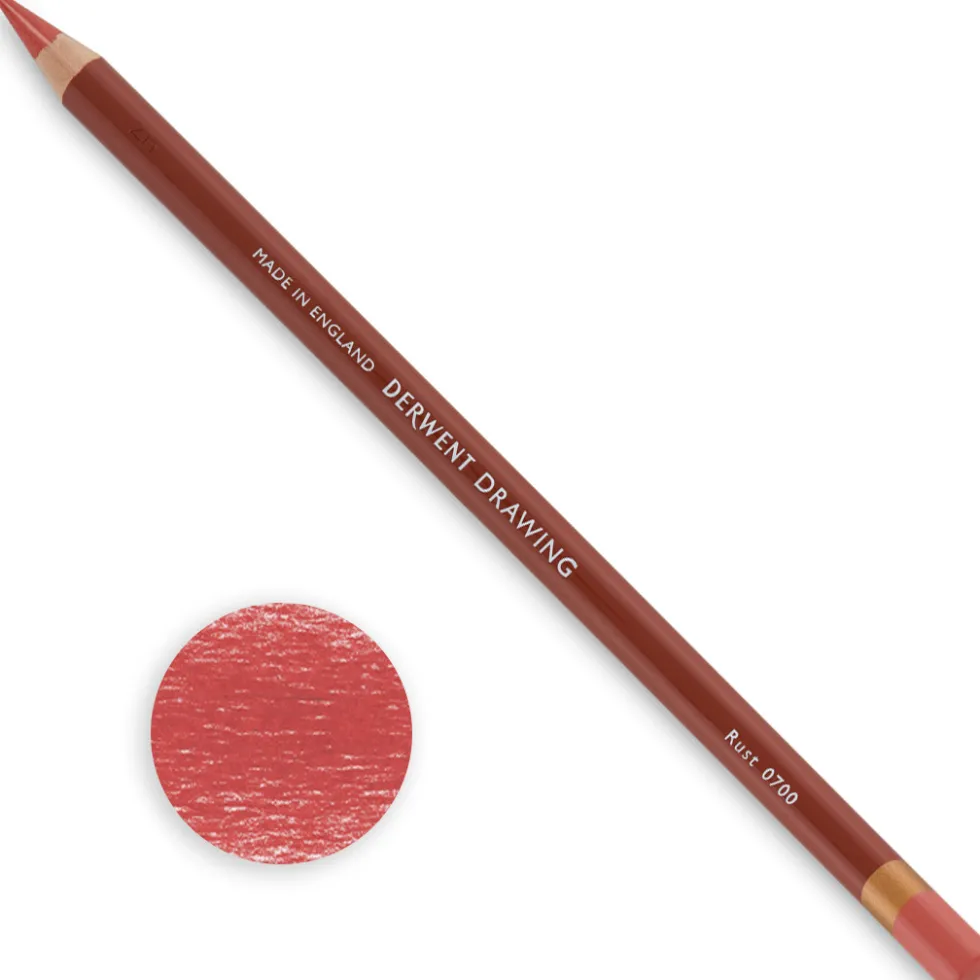 Kredka Drawing - Derwent - 0700 Rust