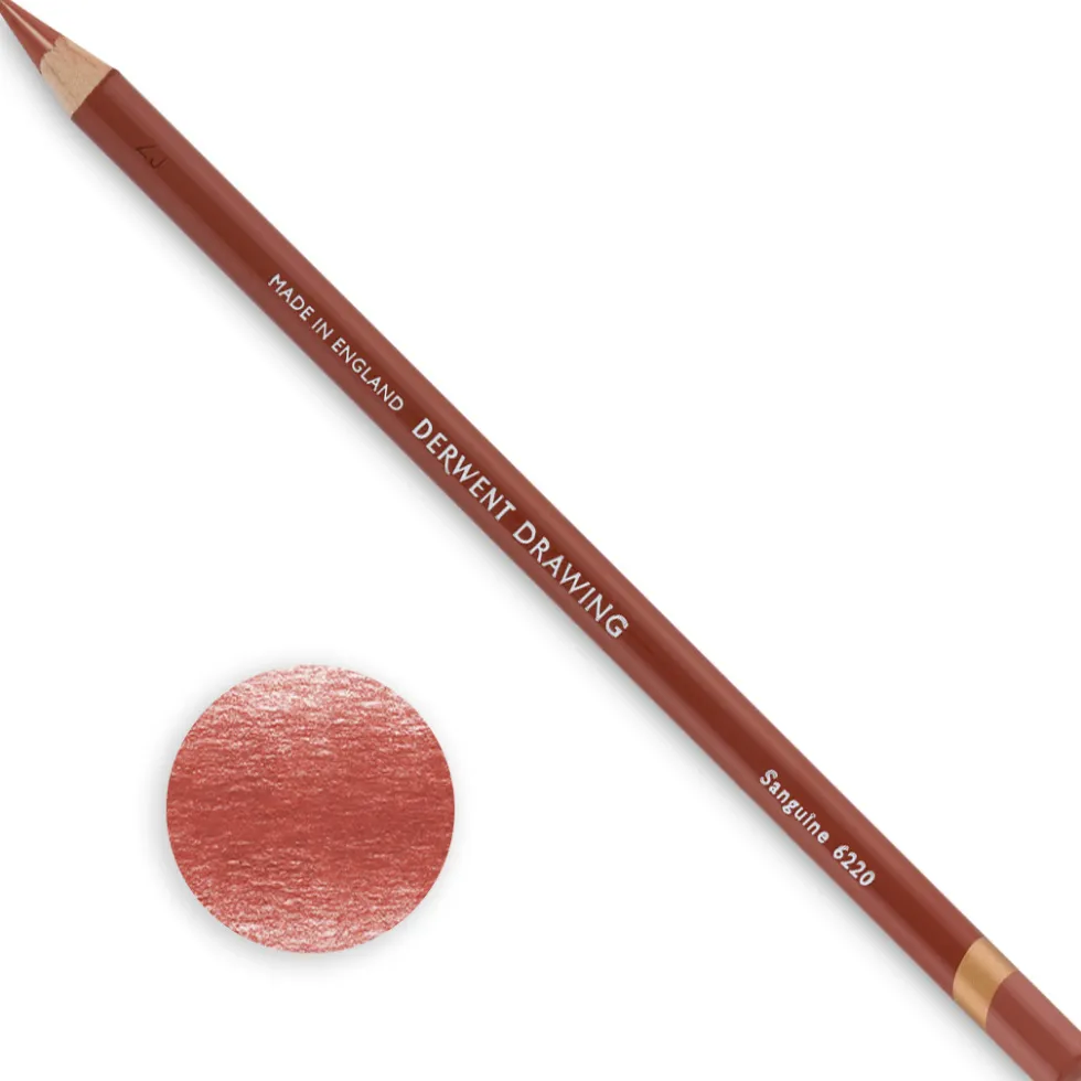 Kredka Drawing - Derwent - 6220 Sanguine