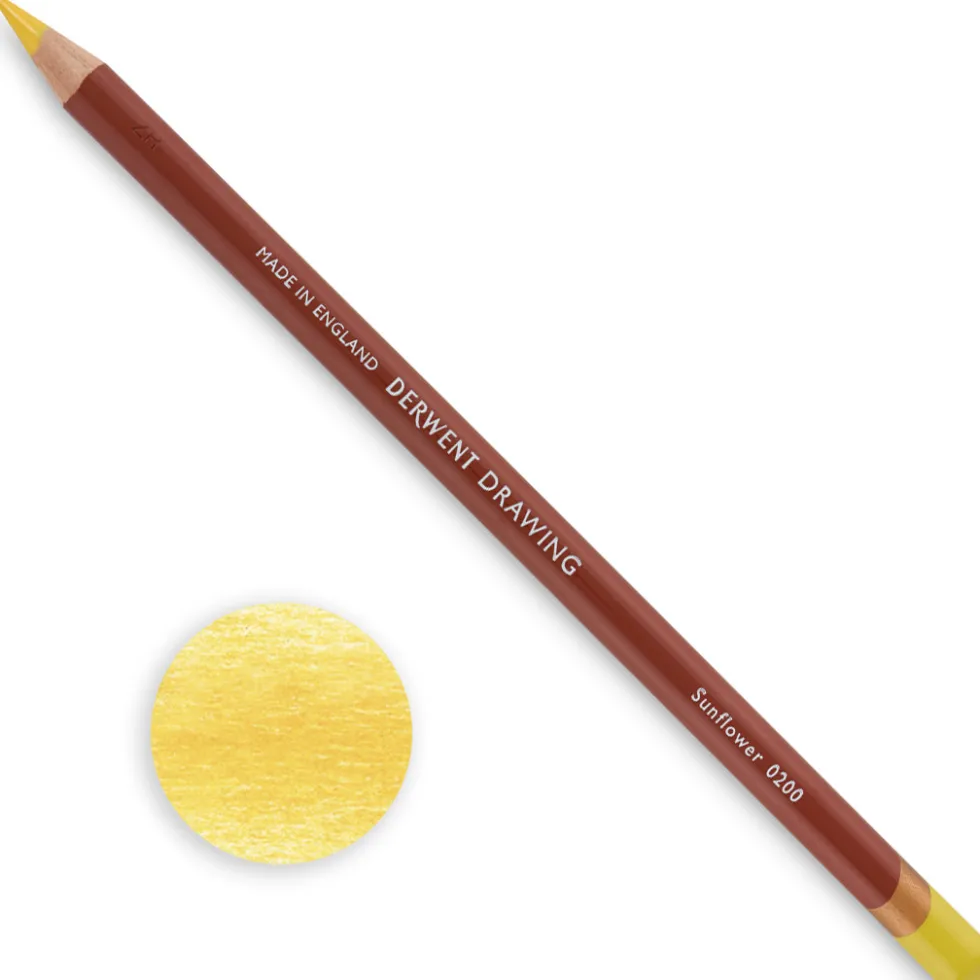 Kredka Drawing - Derwent - 0200 Sunflower