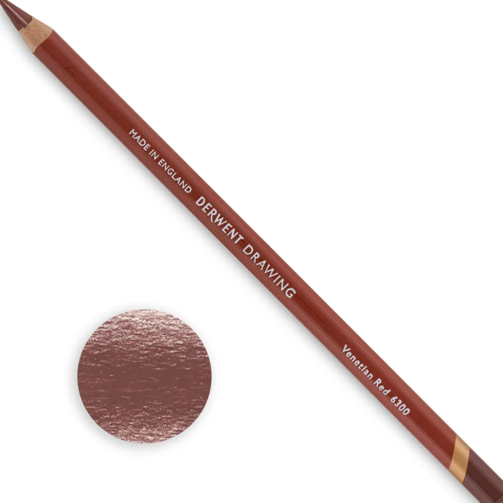Kredka Drawing - Derwent - 6300 Venetian Red
